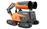 RXR-YM60000GD消防排煙滅火破拆機器人 (油動液壓、破拆機械臂、80國產消防水炮)